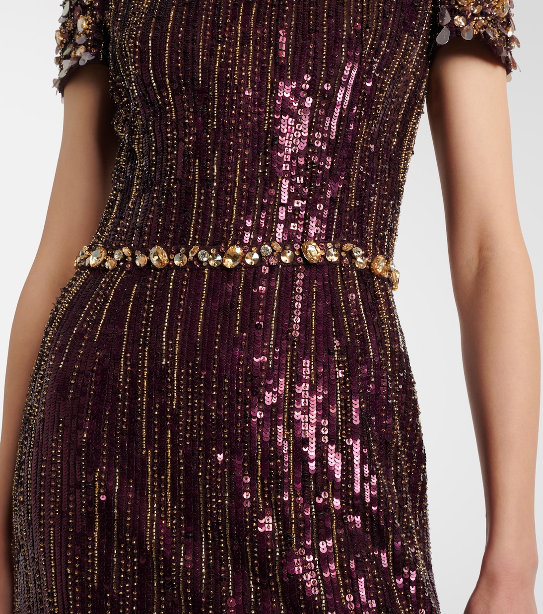 Ninetta sequined gown | Jenny Packham