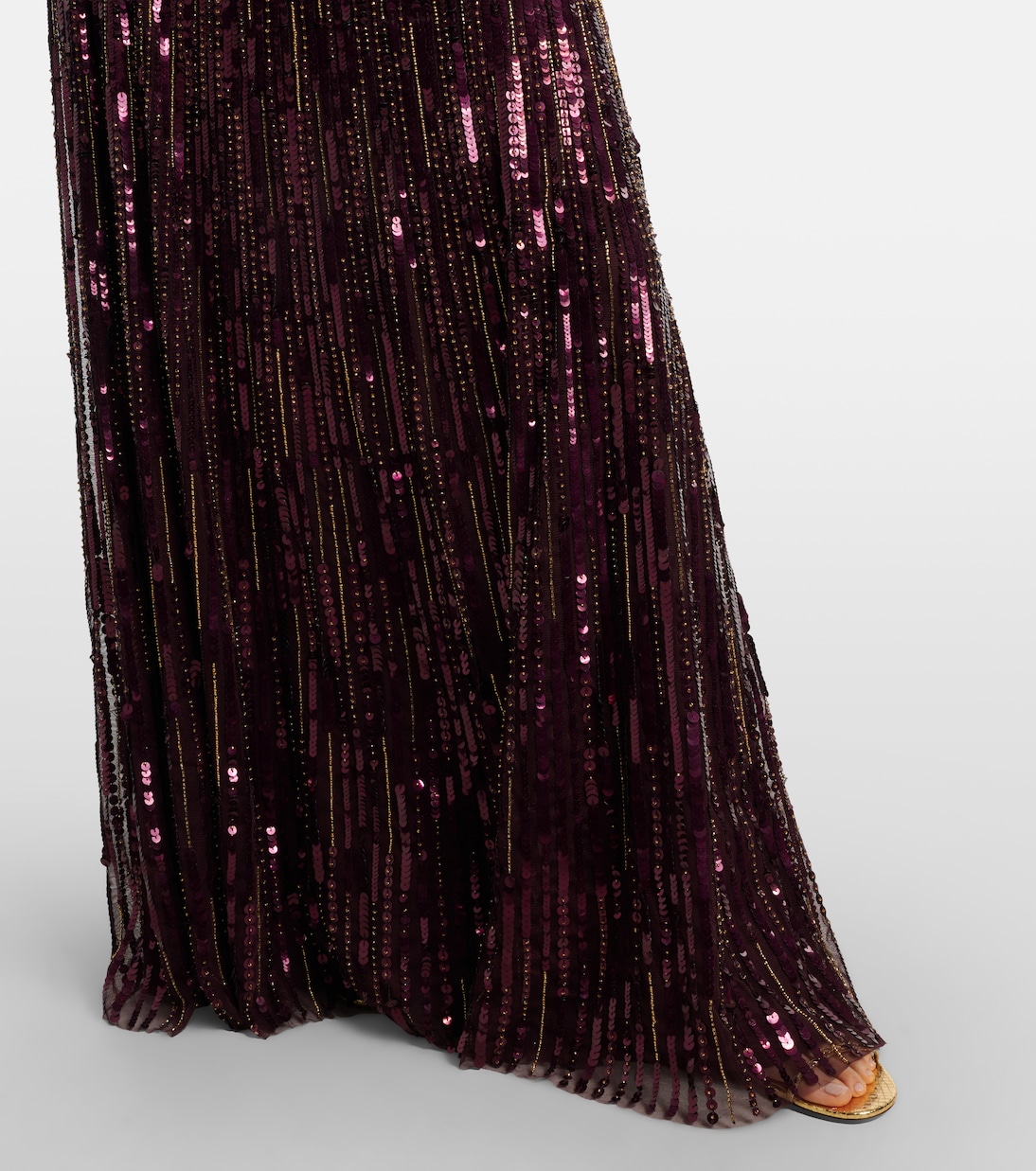 Ninetta sequined gown | Jenny Packham