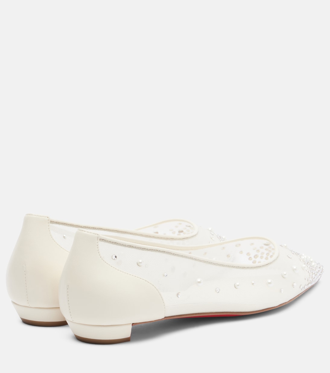 Ballerines Miss Z Degrastrassina Perla | Christian Louboutin