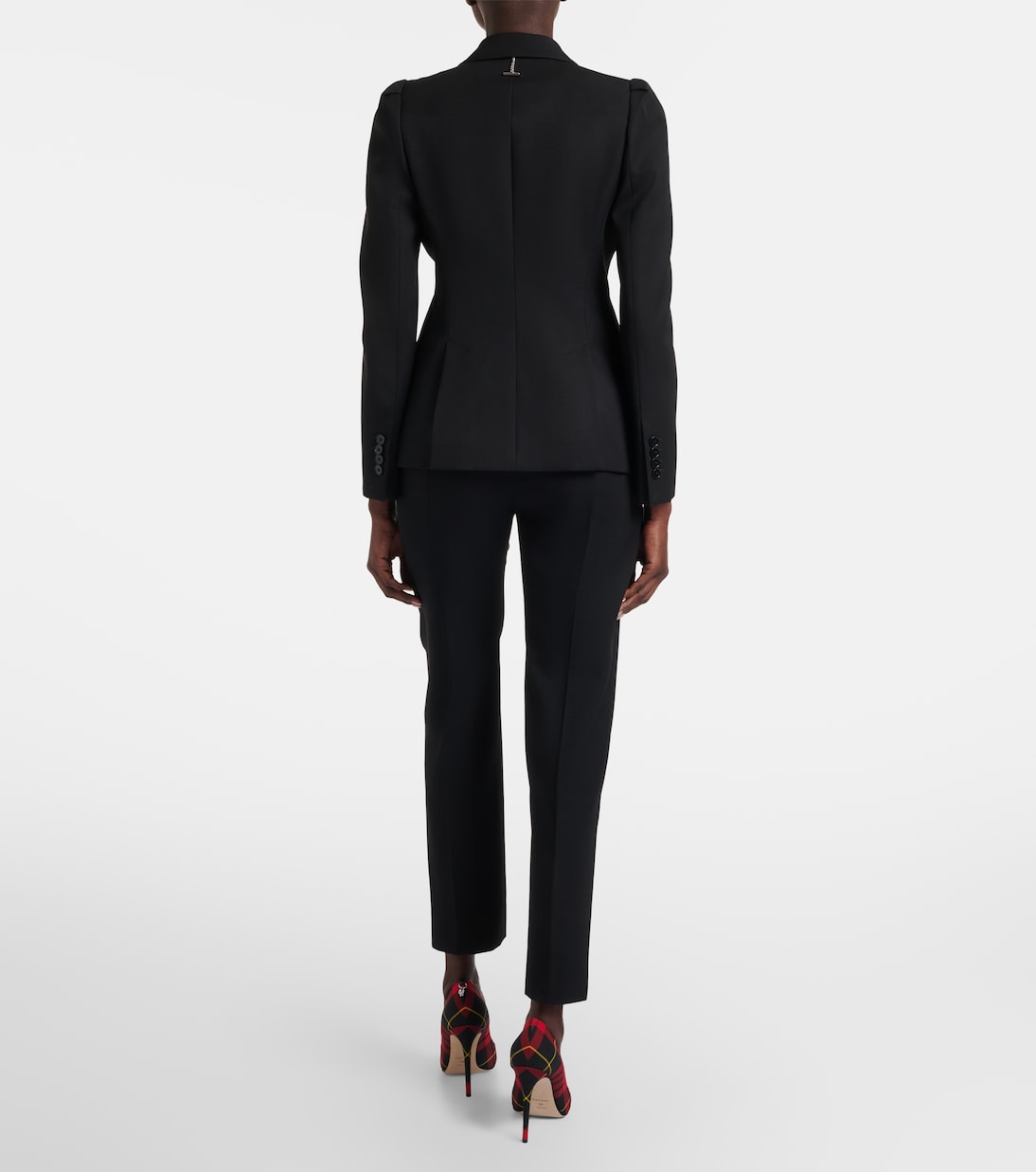 Pantalon droit en laine | McQueen