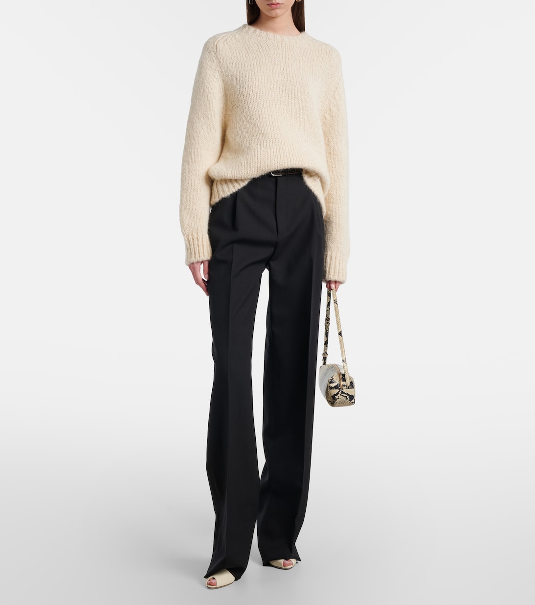 Mules Brigitte 100 en cuir verni | Jimmy Choo