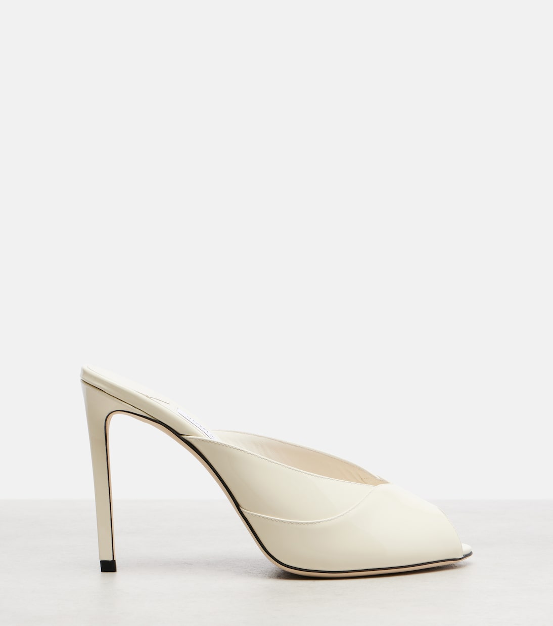 Mules Brigitte 100 en cuir verni | Jimmy Choo