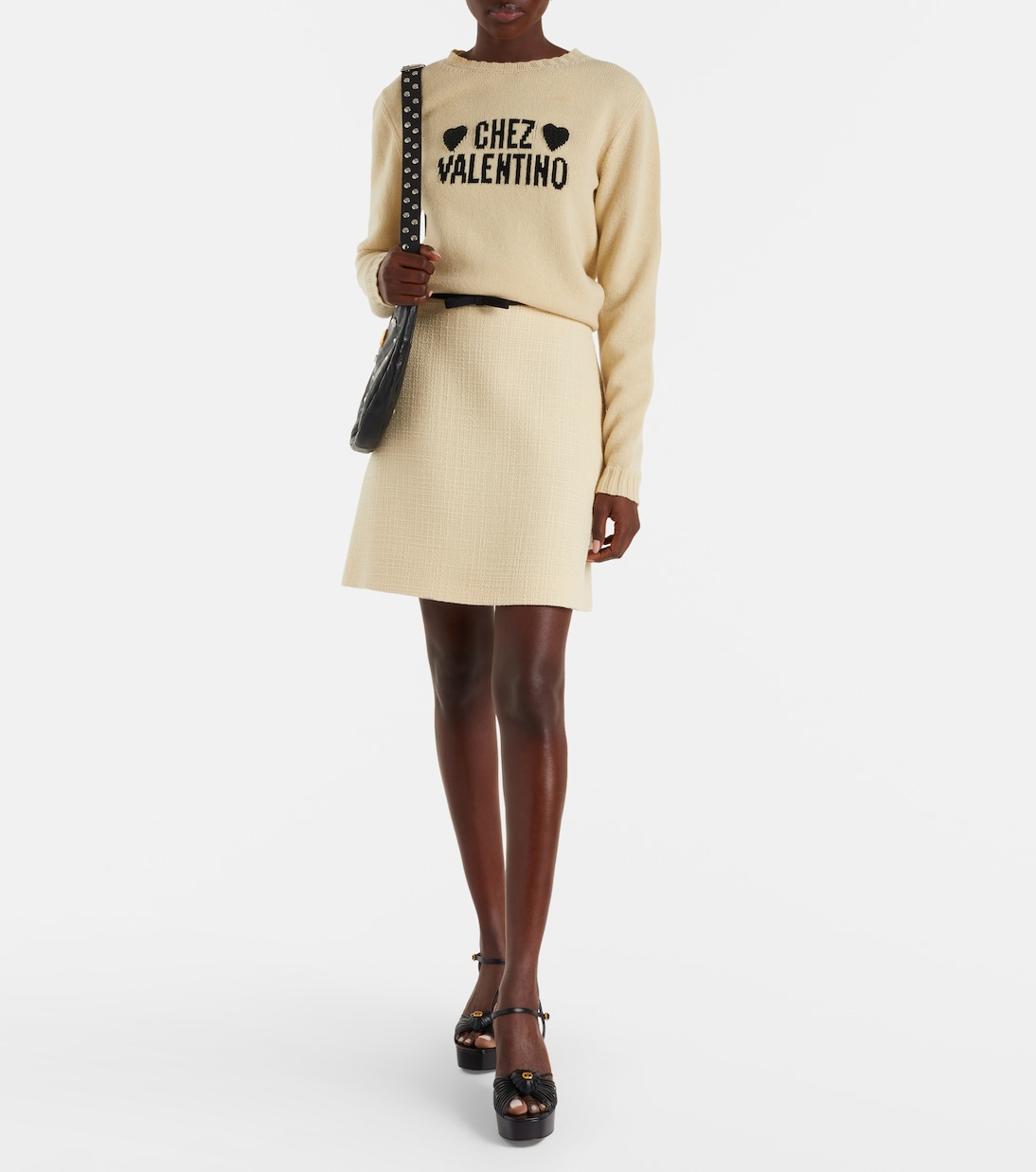 Plateausandalen Royal VLogo 115 aus Leder | Valentino Garavani