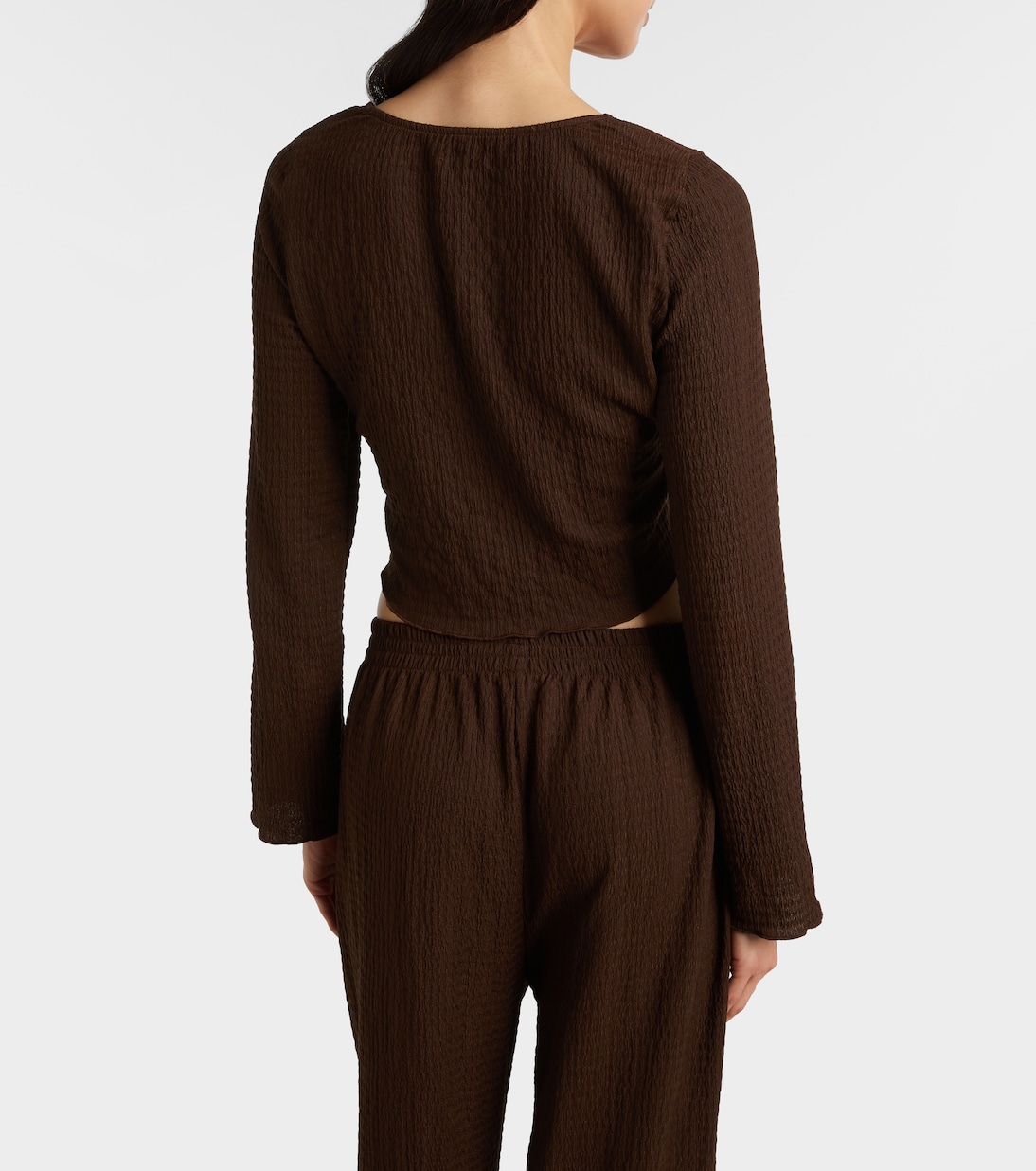 Dania sheer crop top | Jade Swim