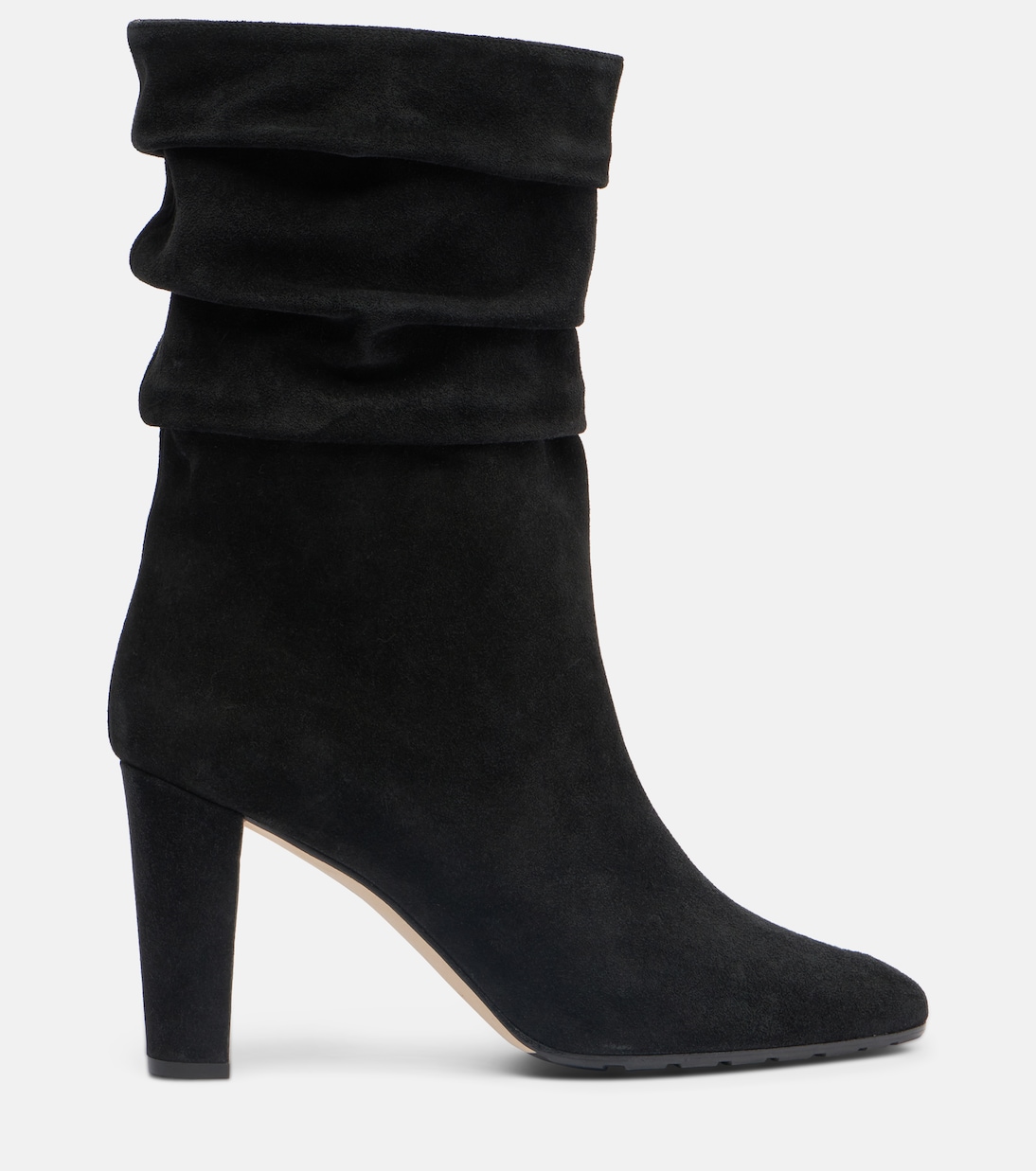 Calasso suede mid-calf boots | Manolo Blahnik
