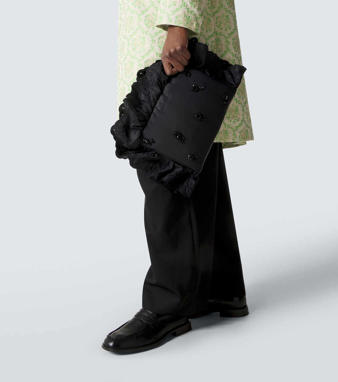 Clutch Pillowcase con cristalli | Simone Rocha