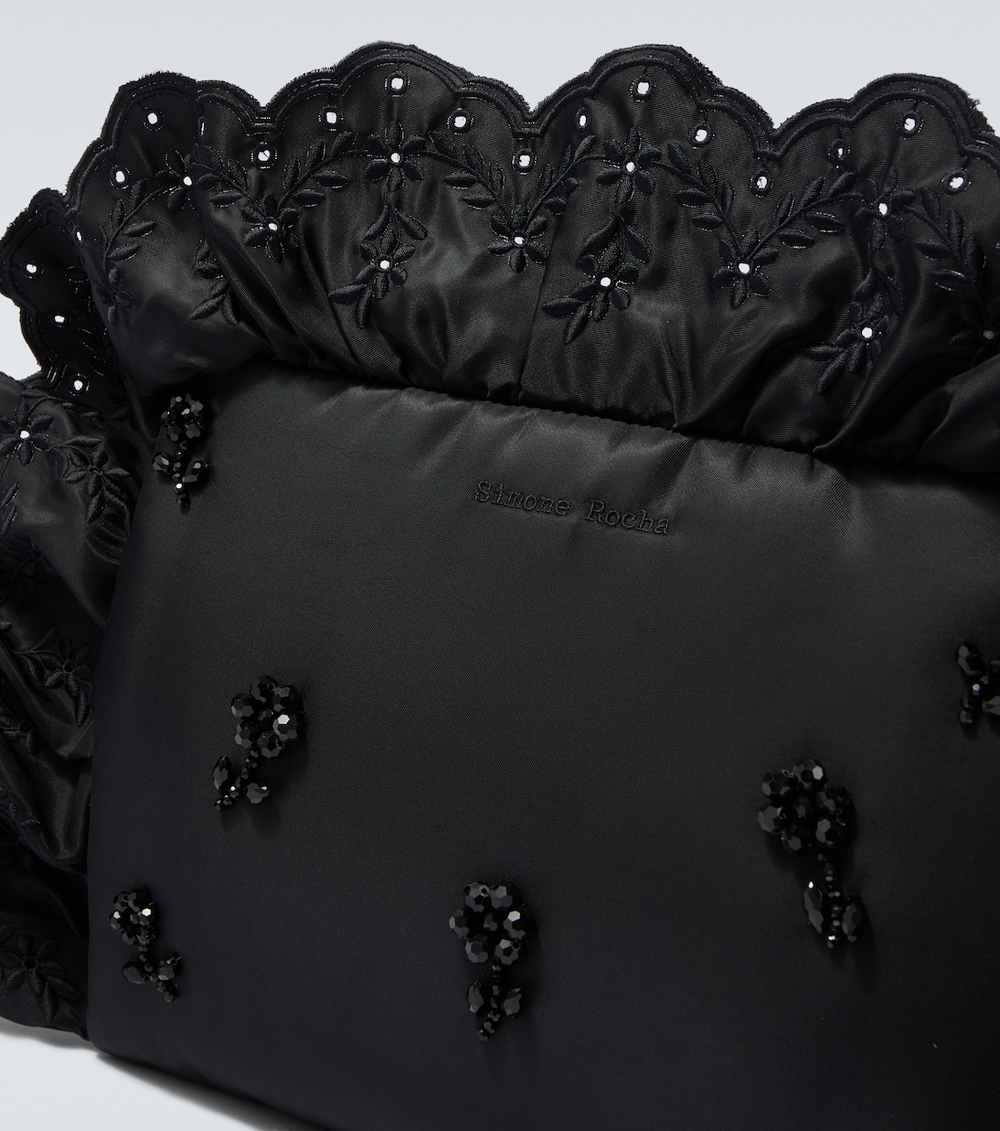 Clutch Pillowcase con cristalli | Simone Rocha