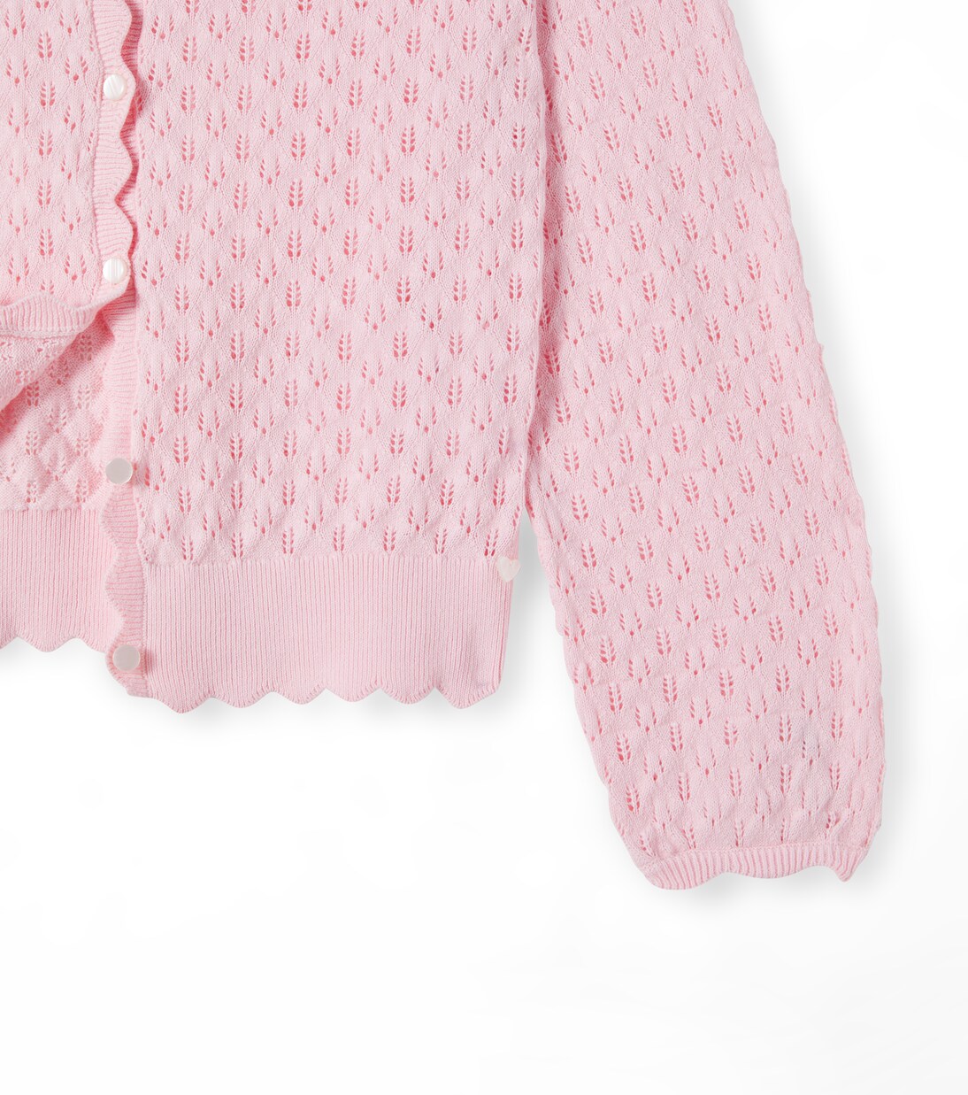 Cardigan aus Pointelle-Strick  | Tartine et Chocolat