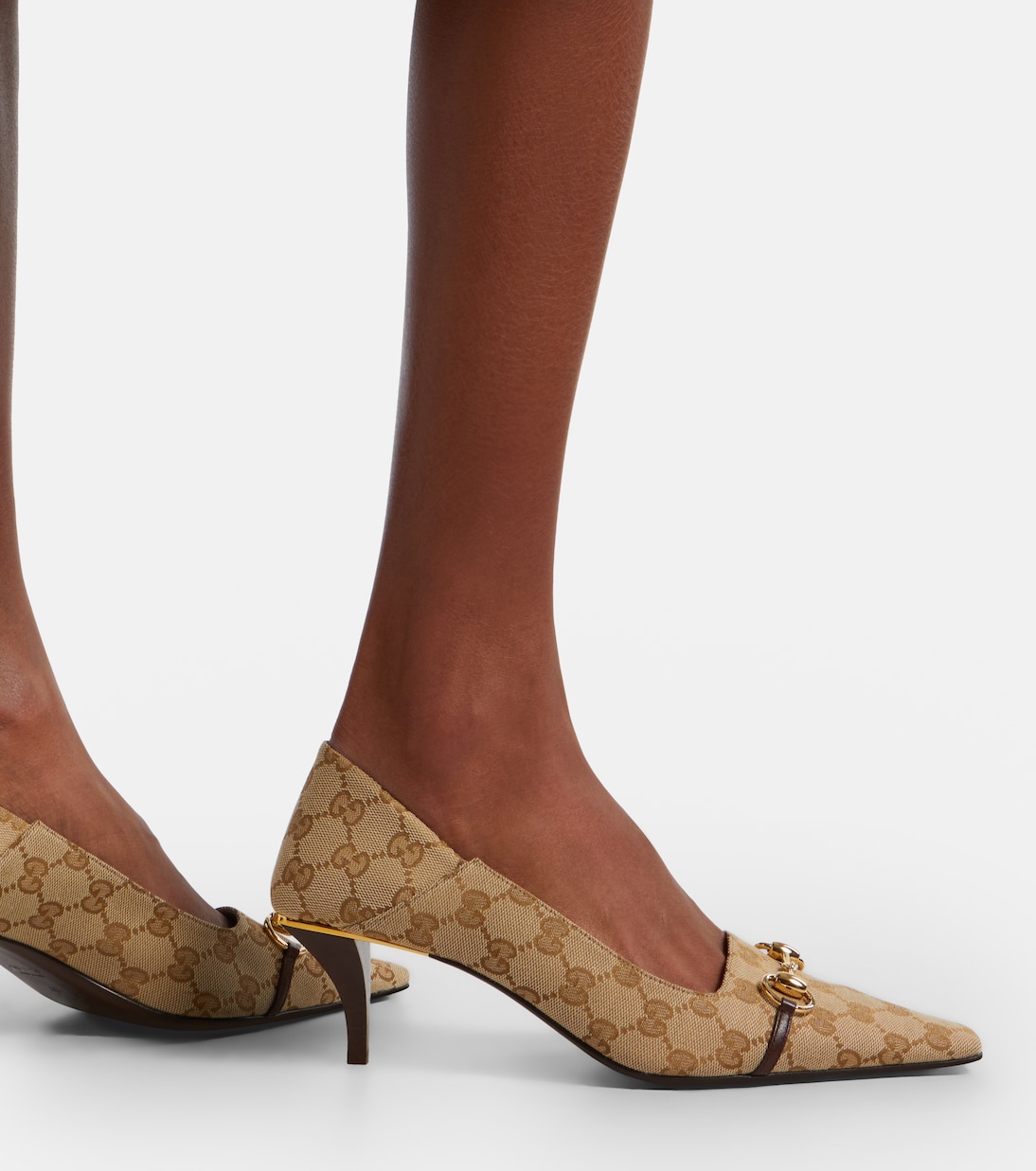 Salones Vittoria 55 de lona GG | Gucci