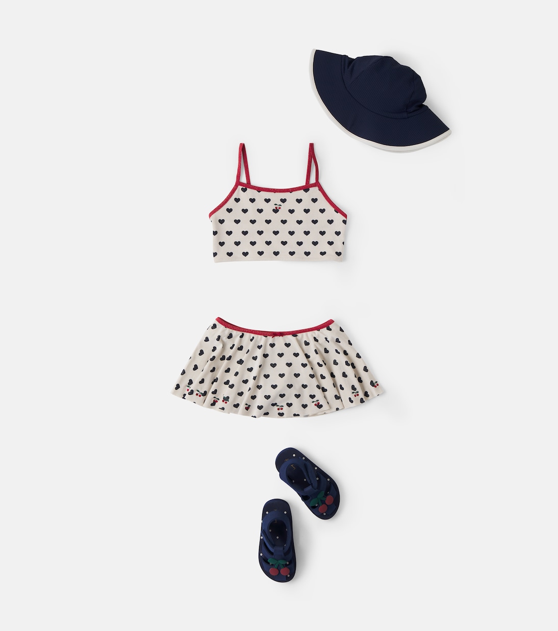 Maillot de bain Manon imprimé à paillettes | Konges Sløjd