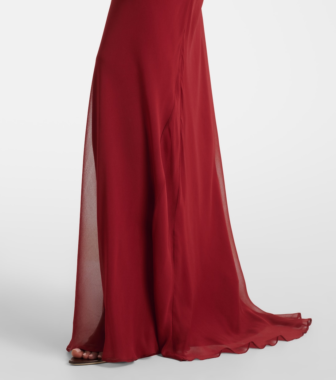 Robe aus Seidenchiffon | The Sei