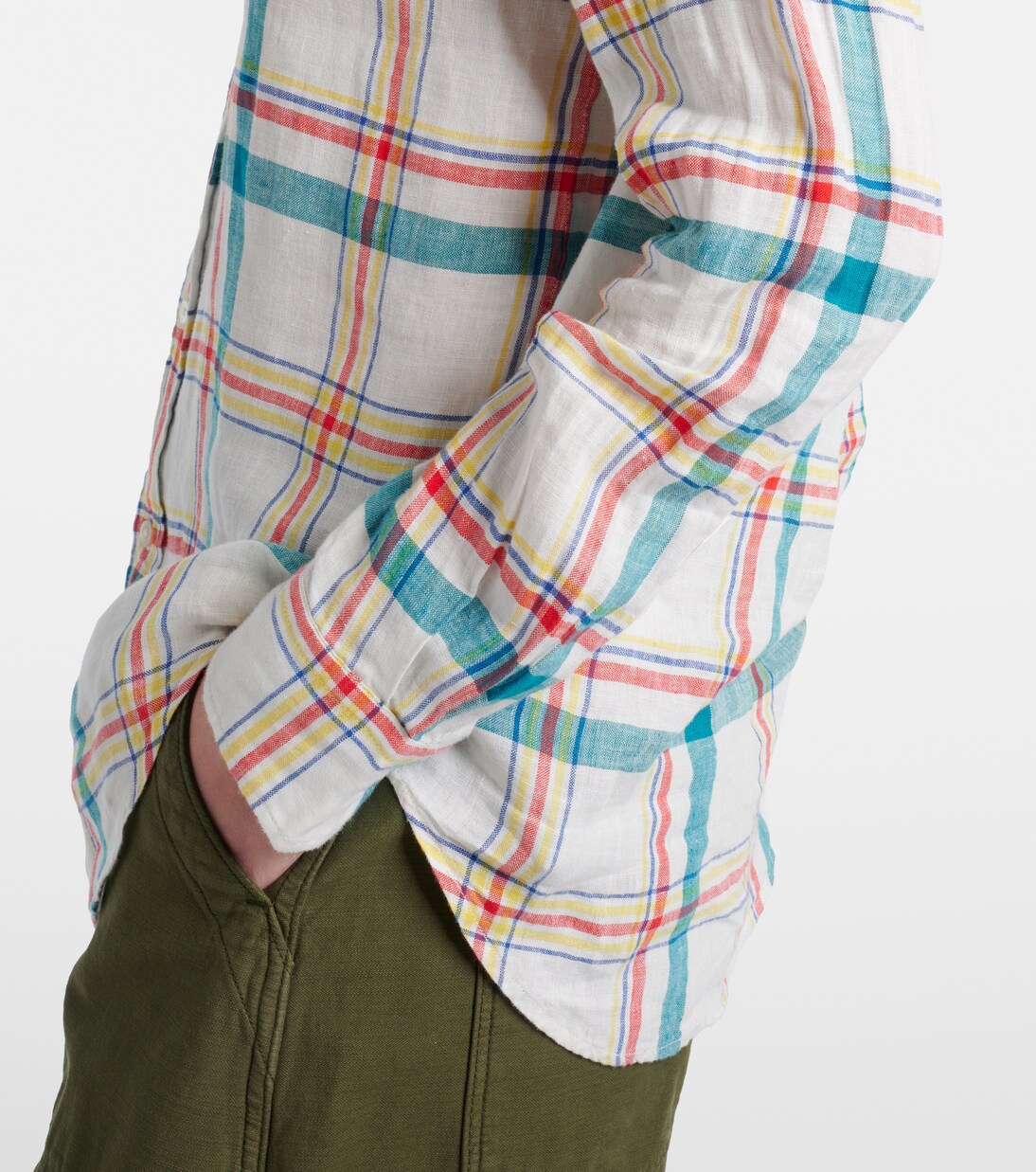 Plaid linen shirt | Polo Ralph Lauren