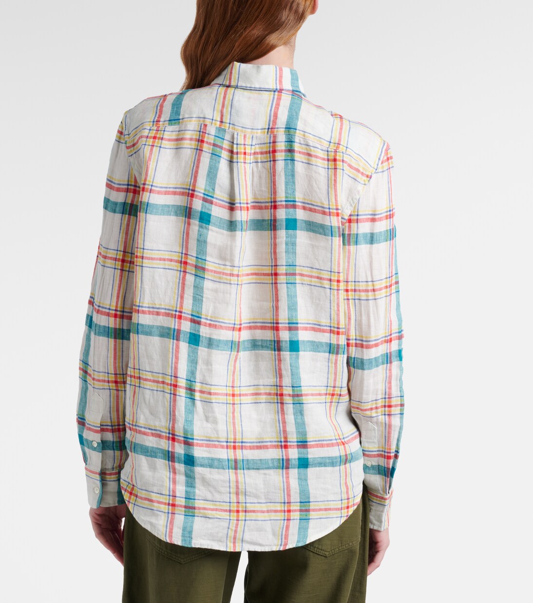 Plaid linen shirt | Polo Ralph Lauren