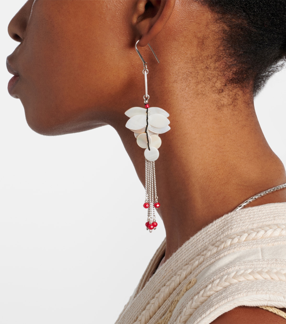 Boucles d’oreilles Halsey à ornements | Isabel Marant