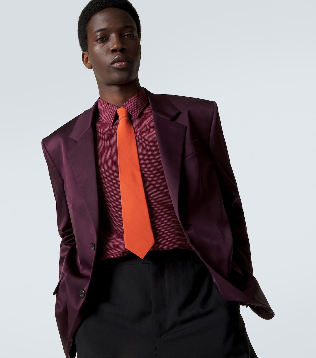 Corbata de seda | Saint Laurent