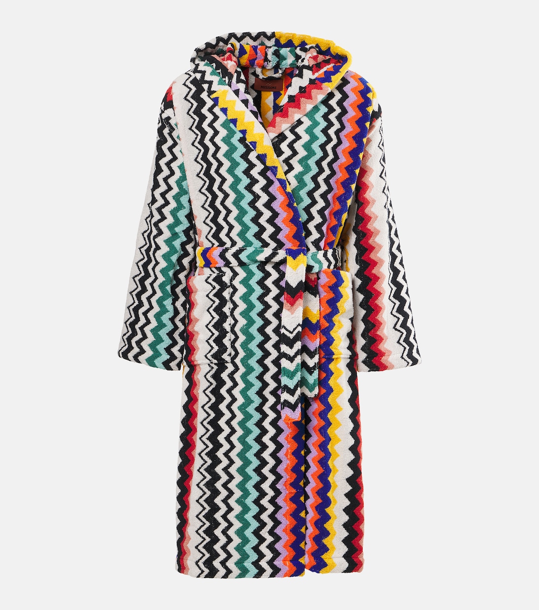Best Zigzag cotton terry bathrobe | Missoni