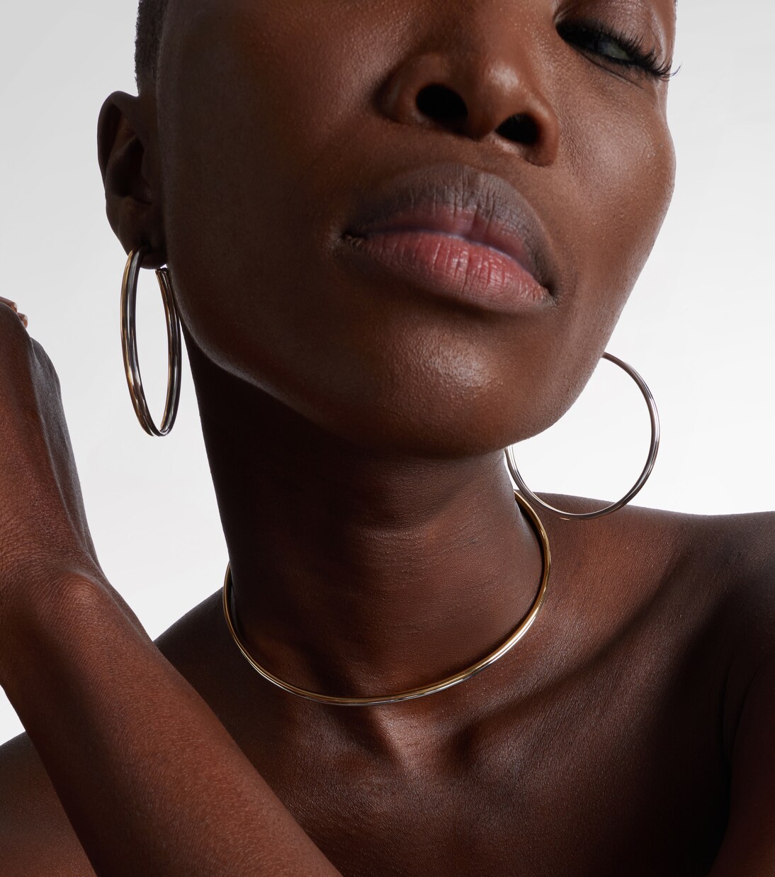 Thread 10kt gold-plated choker | Jennifer Fisher