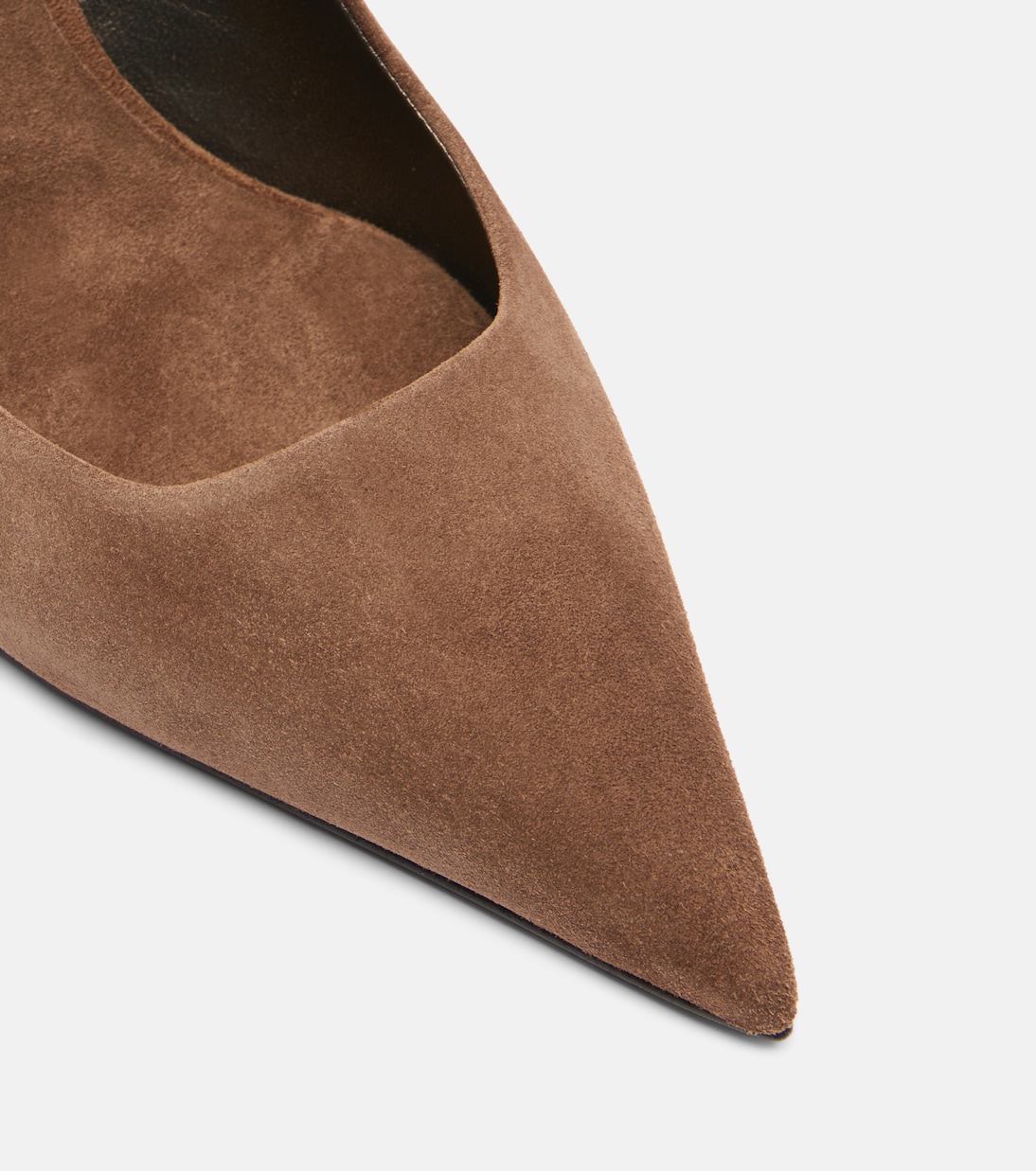 حذاء بامبس سلينغ باك من الجلد السويدي Monili | Brunello Cucinelli