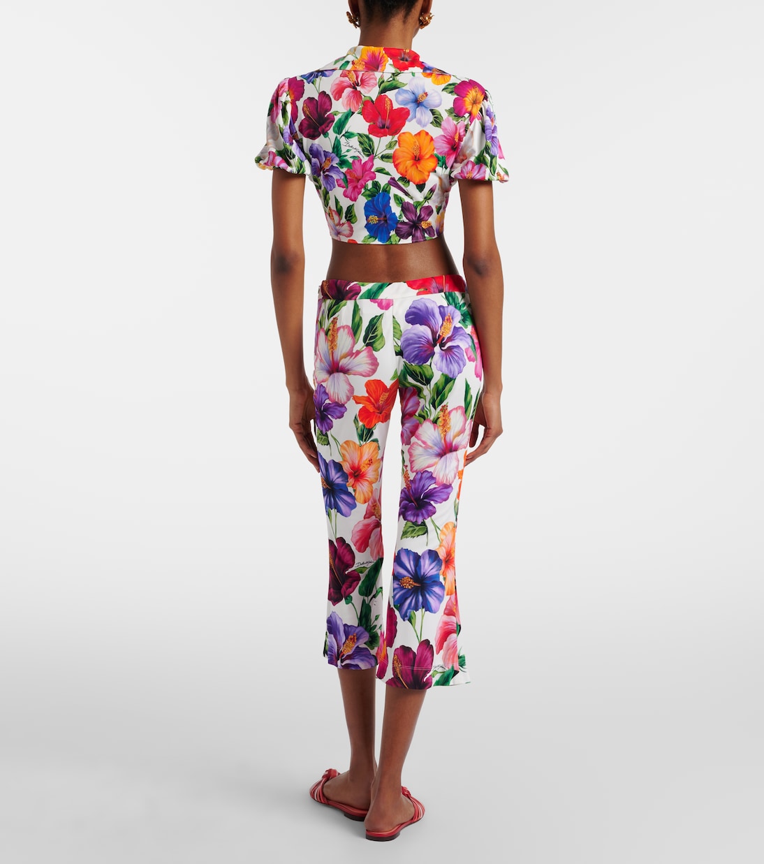 Floral capri pants | Dolce&Gabbana