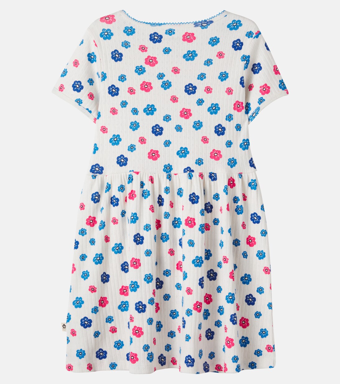 Robe en coton à motif floral | Mini Rodini