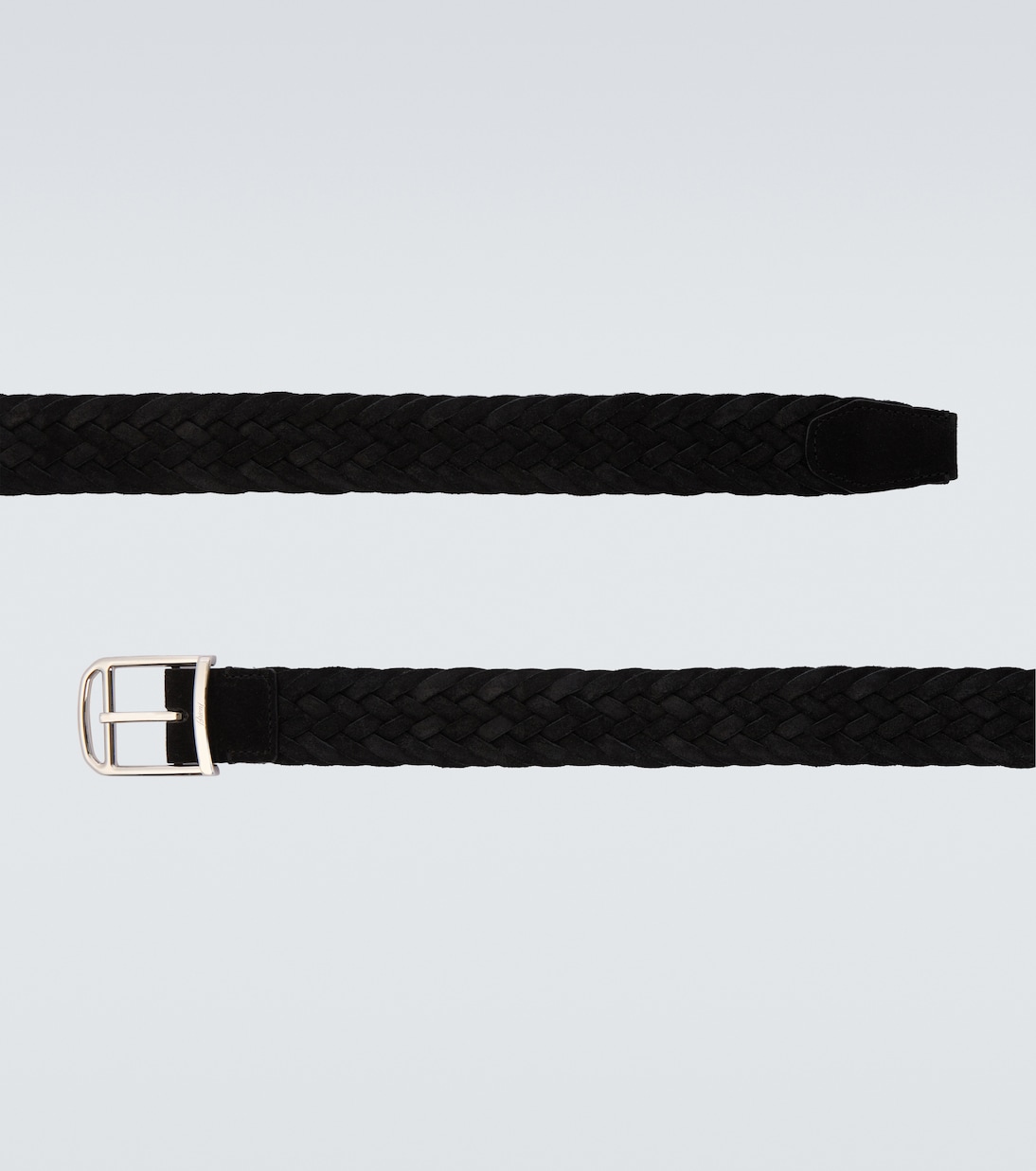 Braided suede belt | Brioni