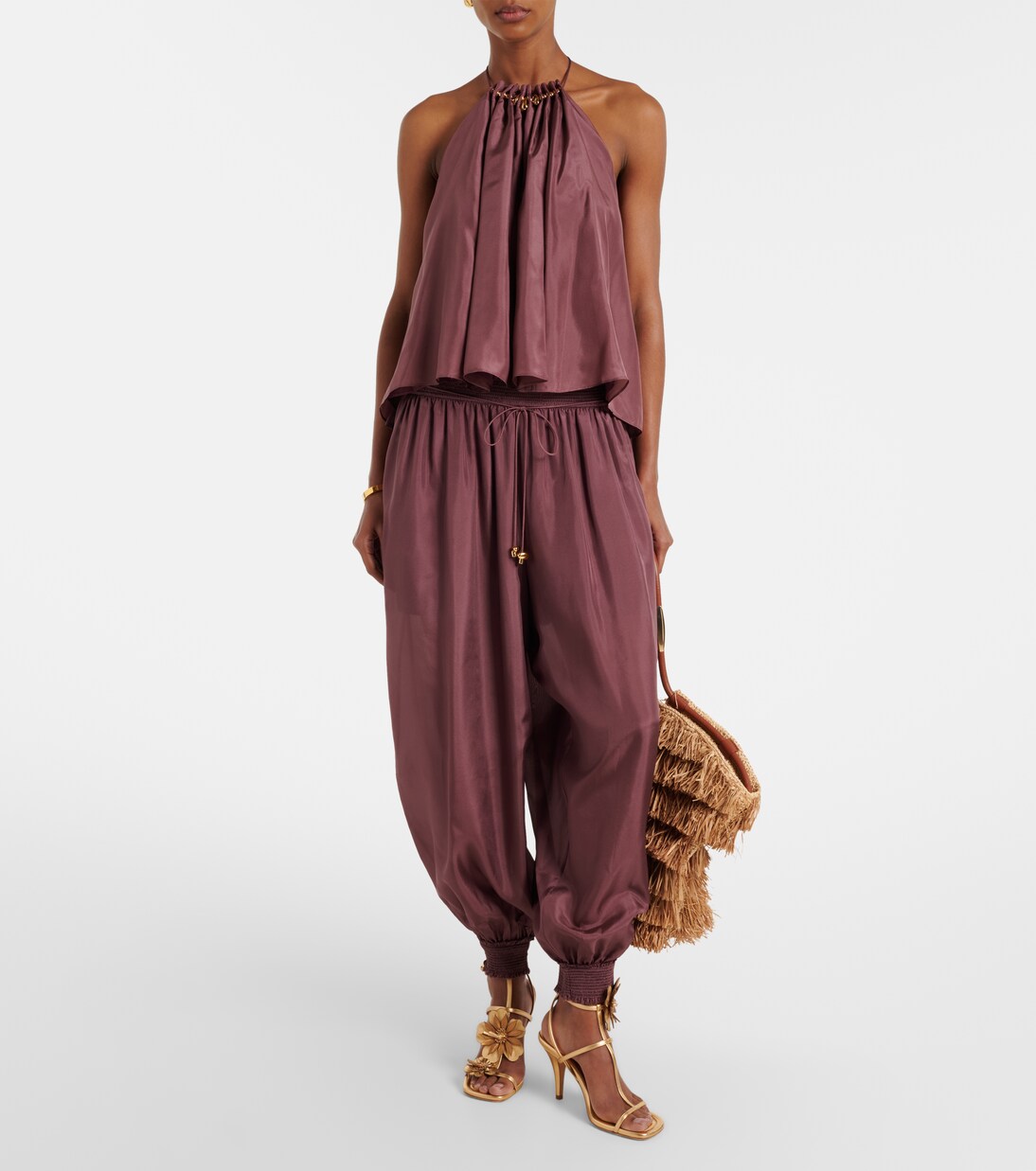Aster silk habotai balloon pants | Zimmermann