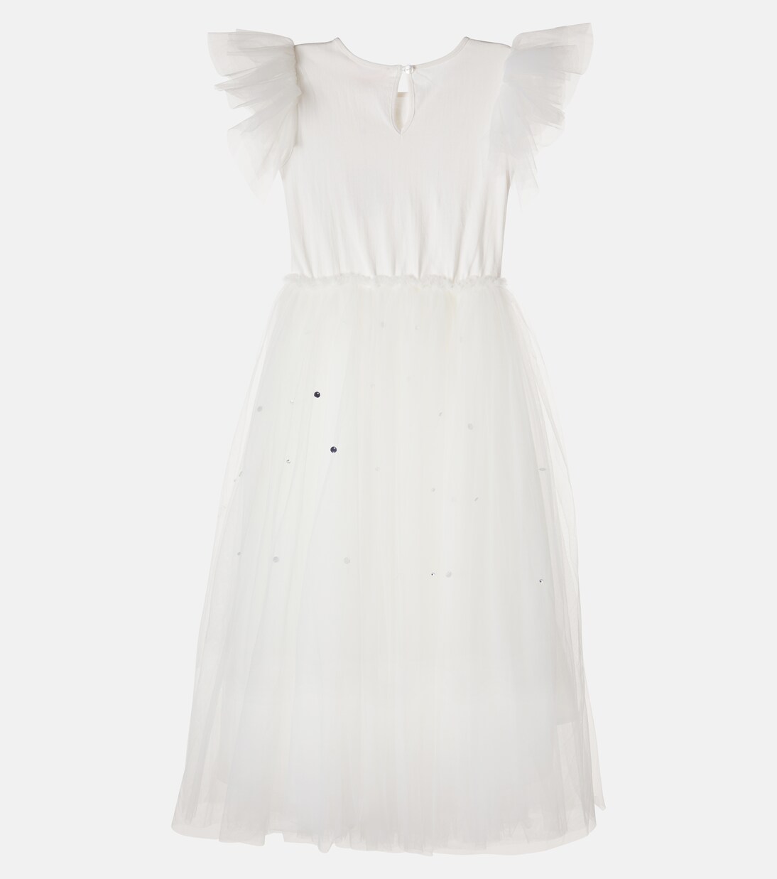Vestido Cascade de tul adornado | Tutu Du Monde
