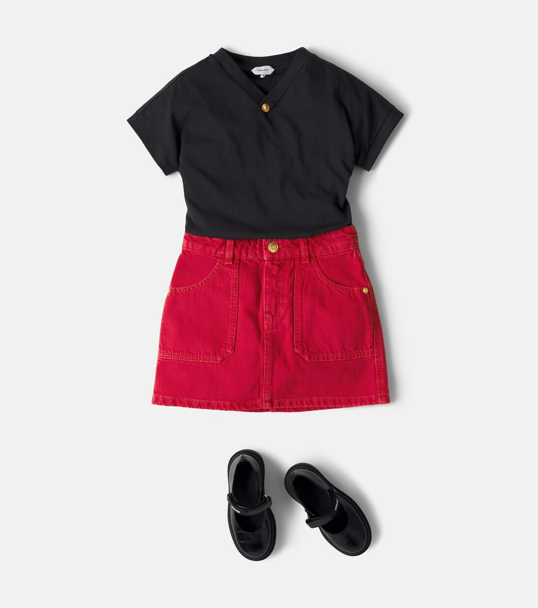 Medusa cotton jersey T-shirt | Versace Kids