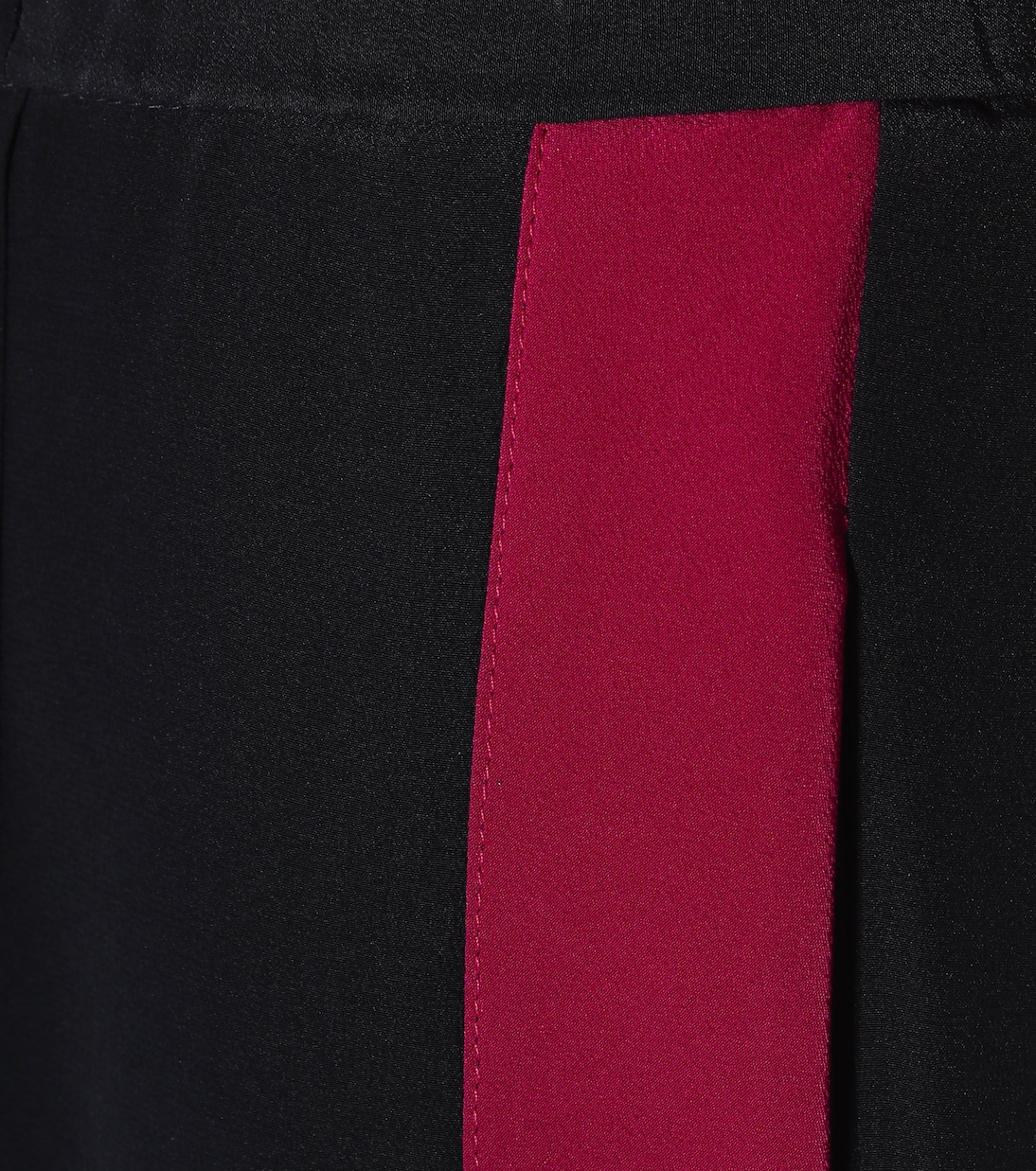 Pantalon ample à taille haute en crêpe de soie | Stella McCartney