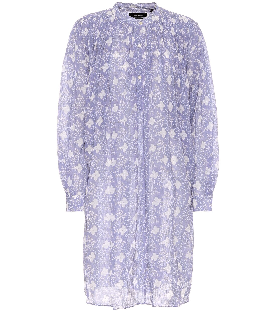 Robe chemise Erika imprimée en coton et soie | Isabel Marant