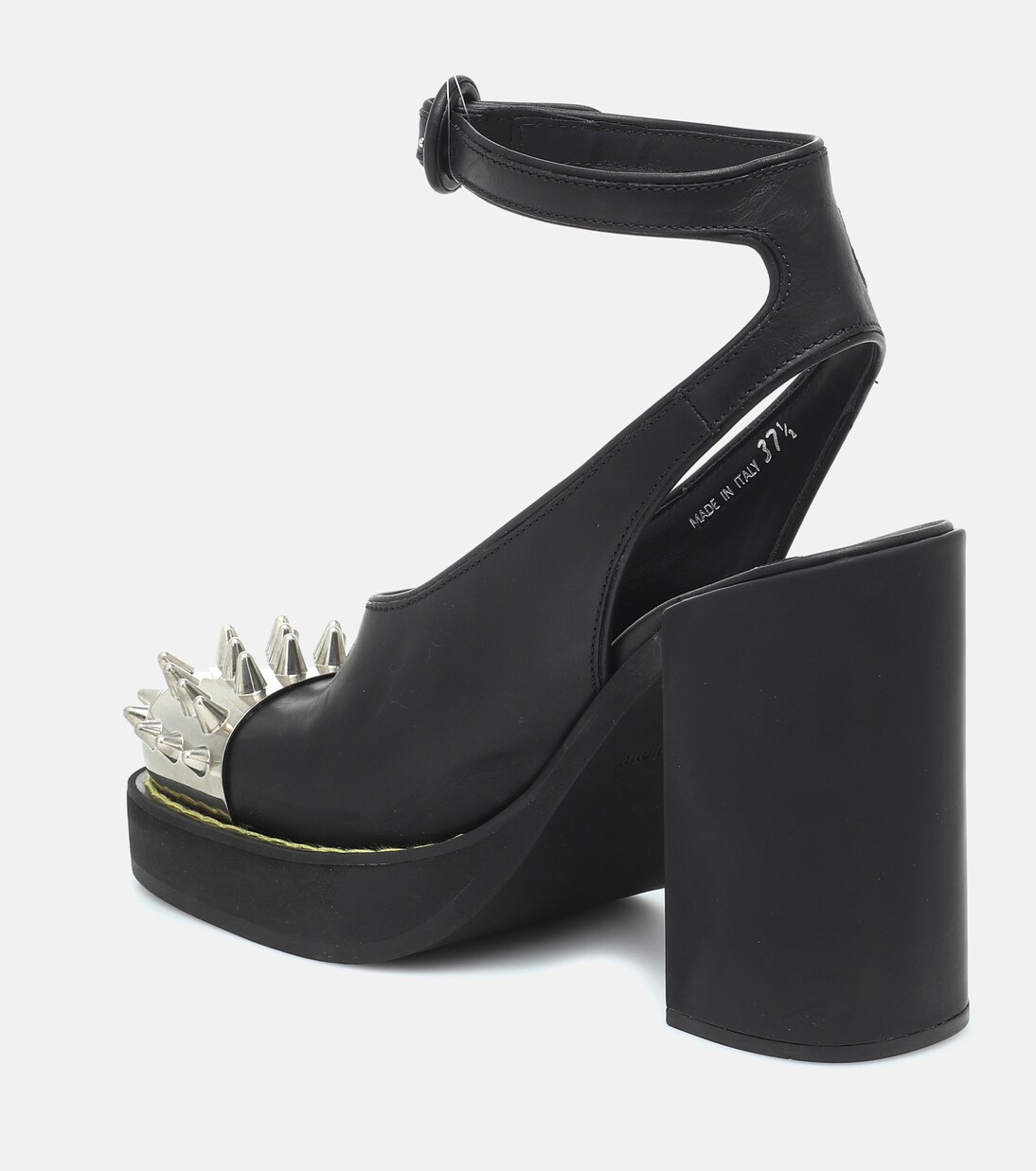 Plateau-Pumps aus Leder | Miu Miu