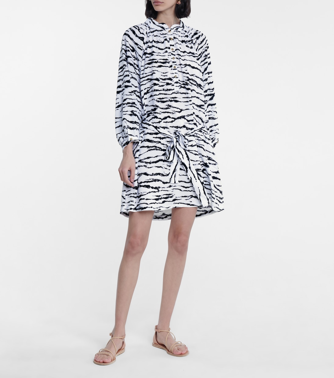 Robe Amy à motif tigré | Melissa Odabash