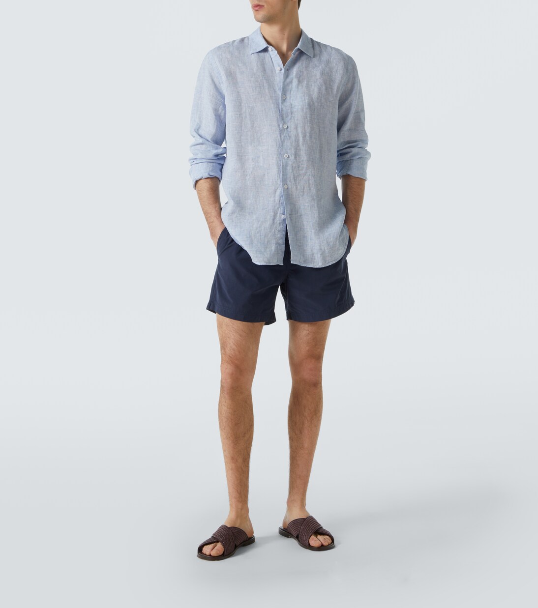 Hemd Giles aus Leinen | Orlebar Brown