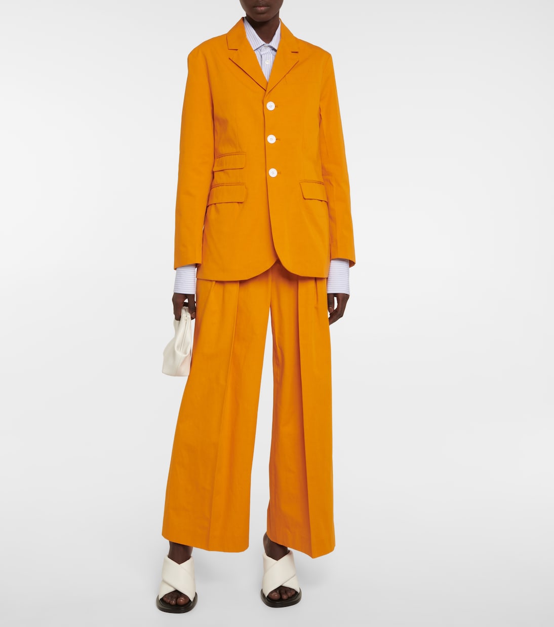 Blazer aus Baumwollpopeline | Plan C