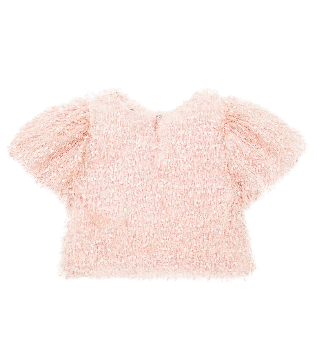 Fringed crop top | Monnalisa