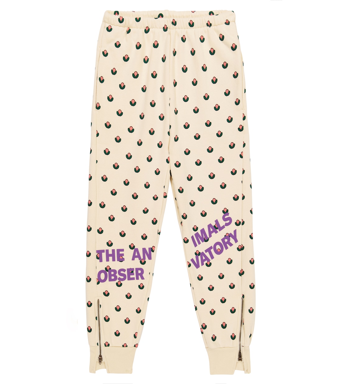 Panther printed cotton sweatpants | The Animals Observatory