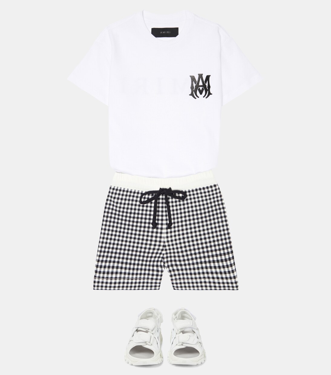 Gingham swim trunks | Marysia Bumby