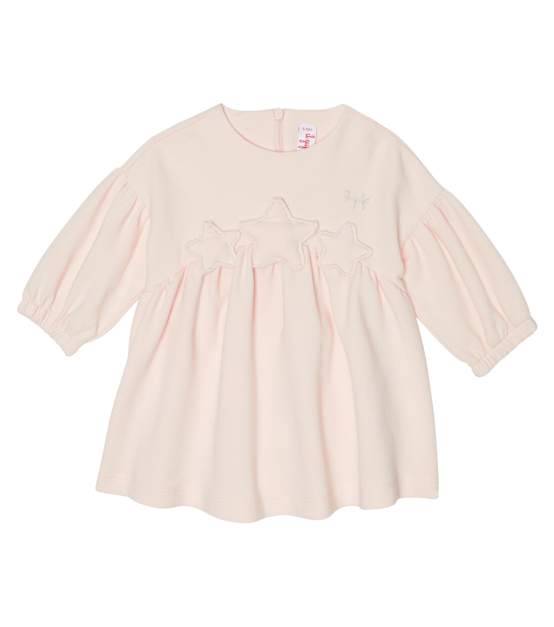 Baby star-patch cotton-blend top | Il Gufo