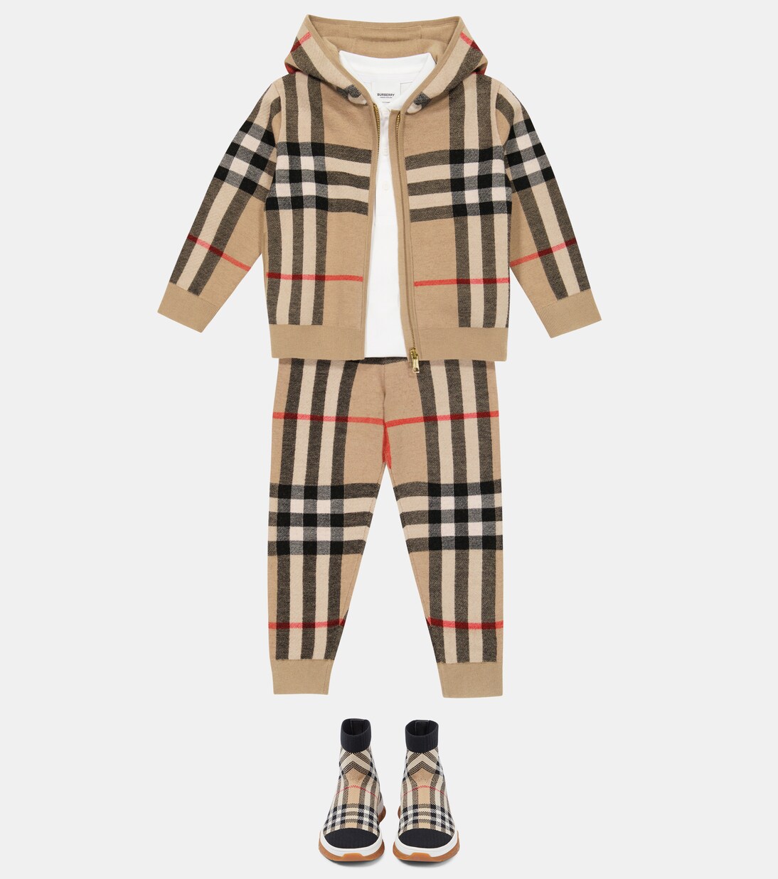 Vintage Check sock sneakers | Burberry Kids