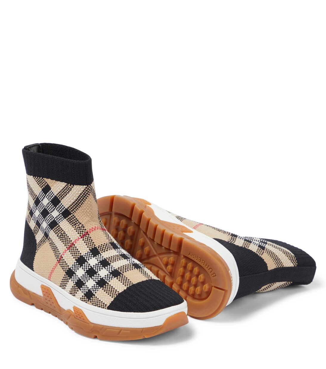 Vintage Check sock sneakers | Burberry Kids