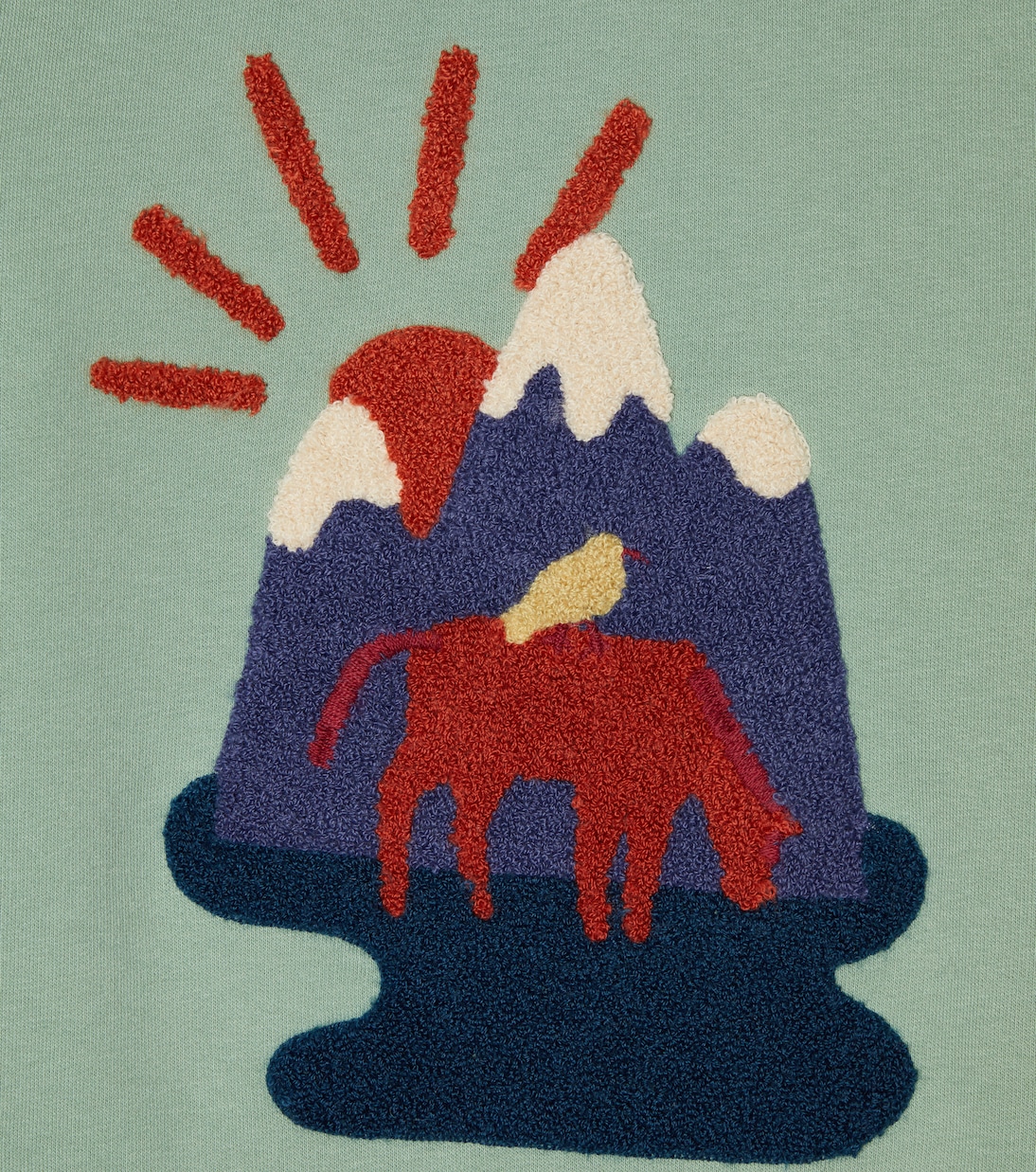 Samuel embroidered cotton sweatshirt | Louise Misha