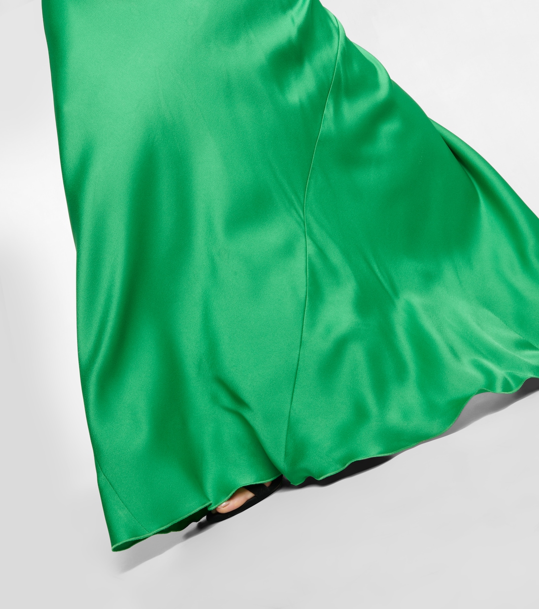 Robe aus Satin | Victoria Beckham