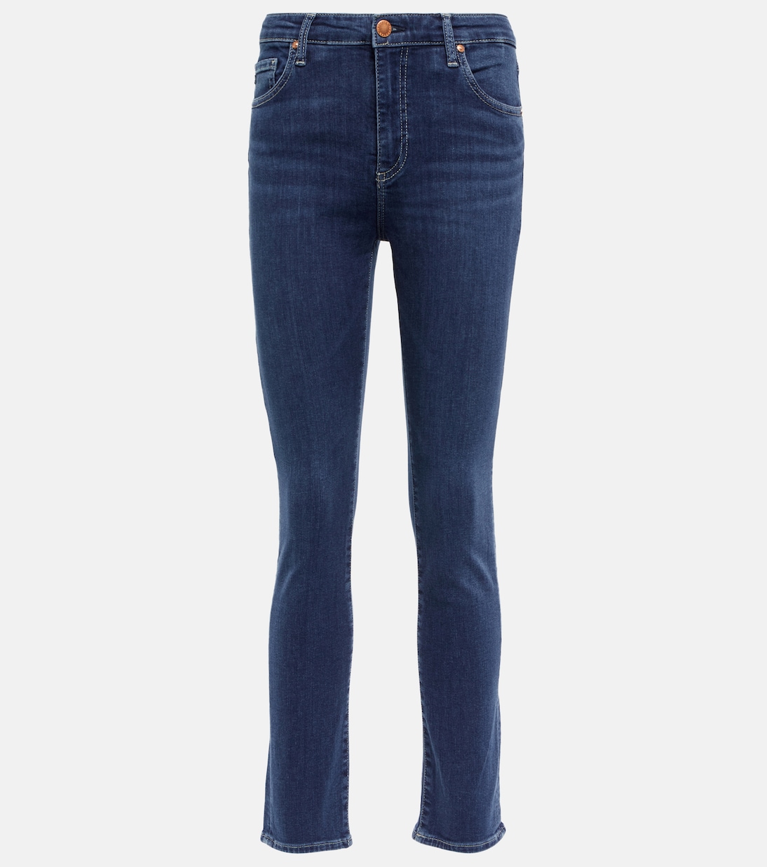 Mari high-rise slim jeans | AG Jeans