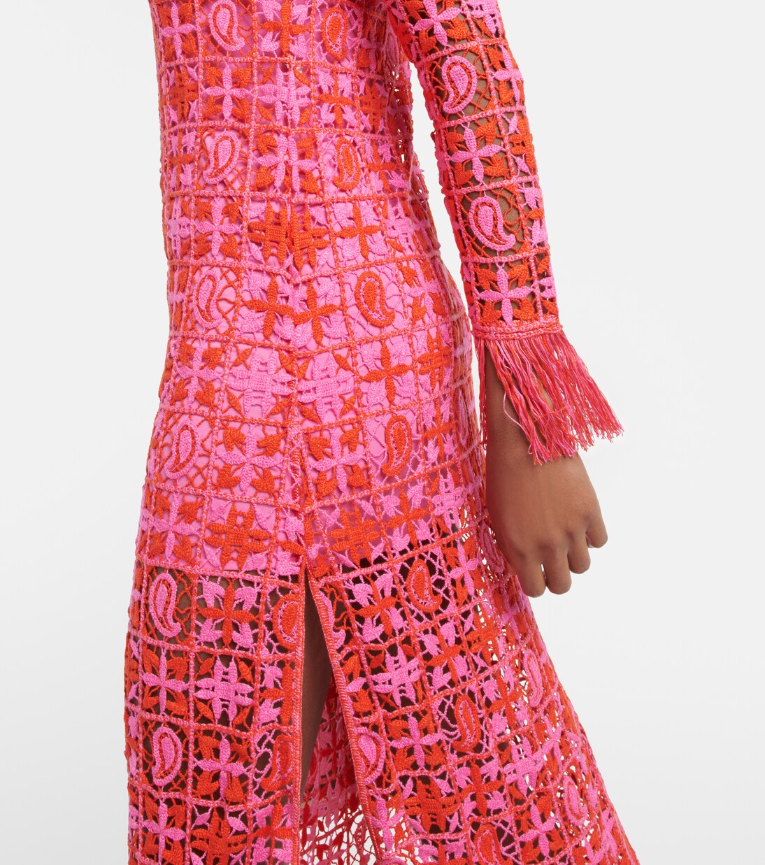 Maxikleid aus Häkelstrick | Etro