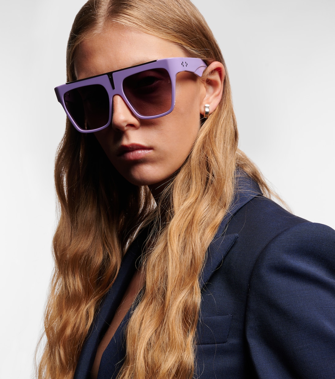 X Evangelie Smyrniotaki Eckige Sonnenbrille Selini | Jacques Marie Mage