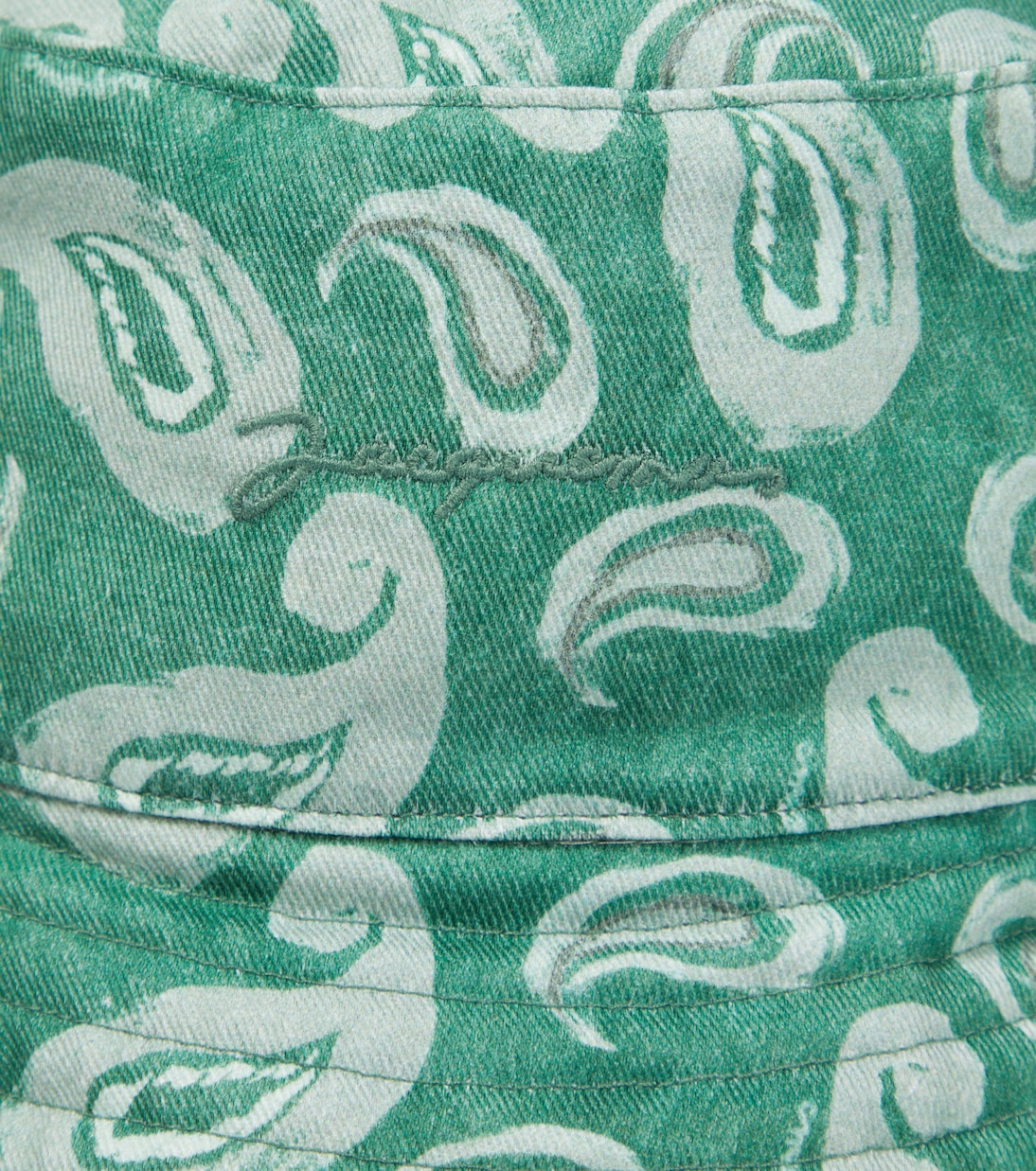 Bedruckter Sonnenhut Le Chapeau Lagrima | Jacquemus