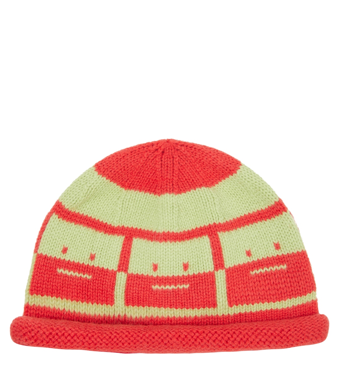 Intarsia wool beanie | Acne Studios Kids