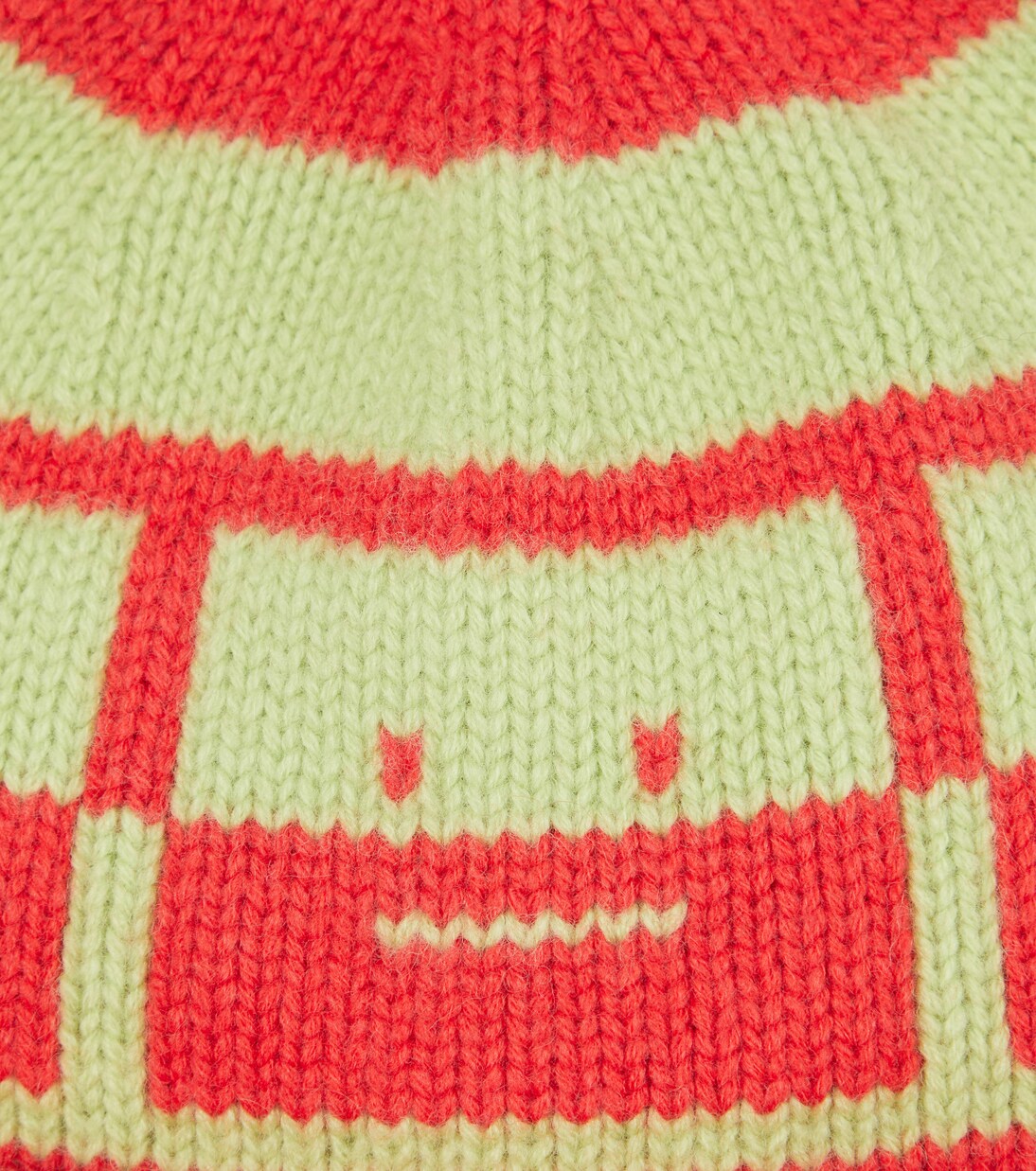 Intarsia wool beanie | Acne Studios Kids