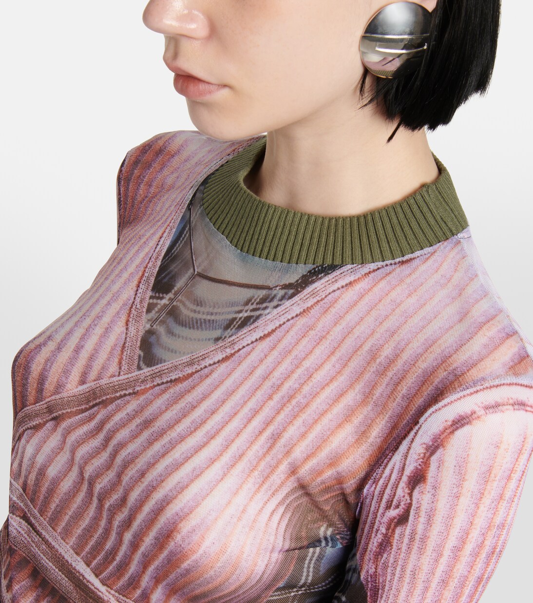 X Jean Paul Gaultier Maxikleid Trompe l'œil | Y/Project