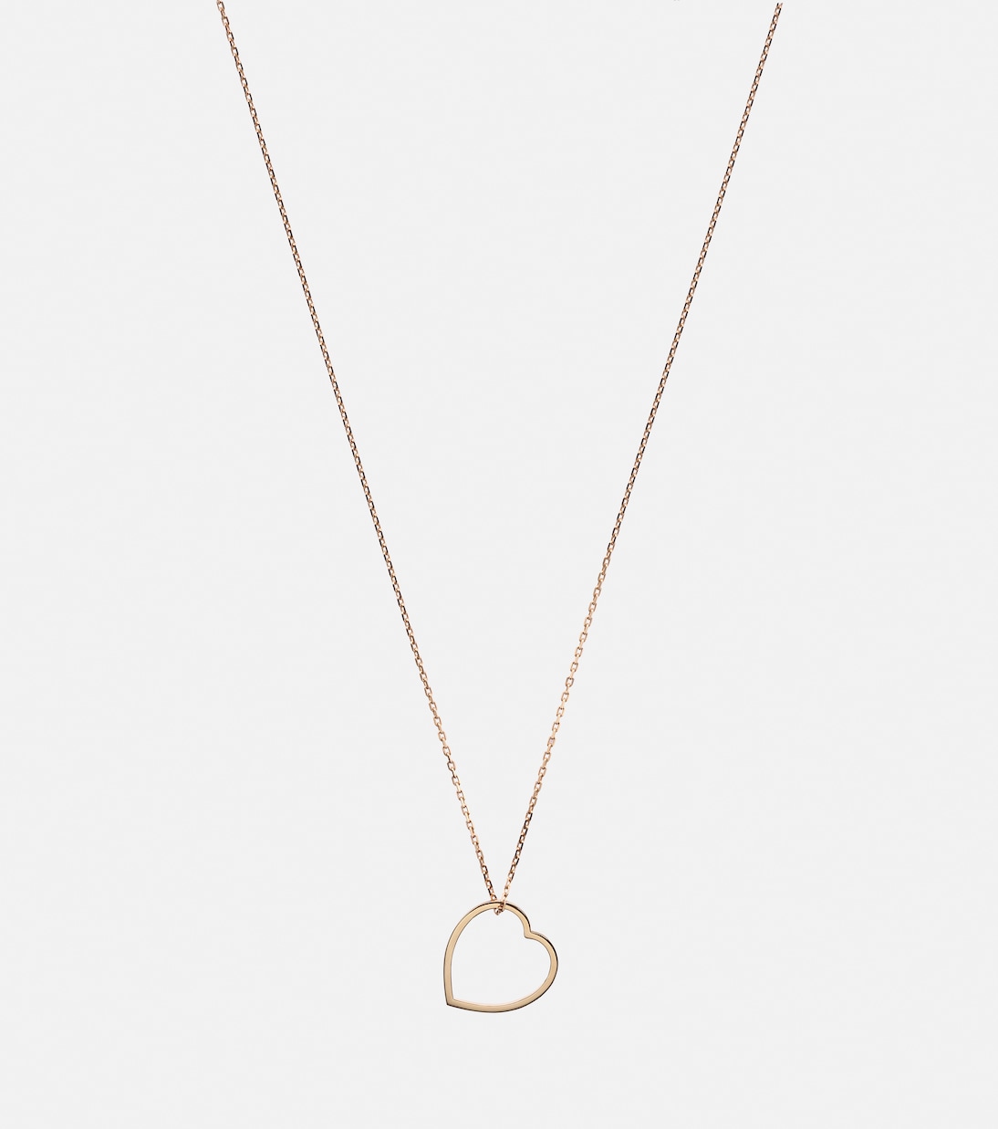Antifer Heart 18kt rose gold necklace | Repossi